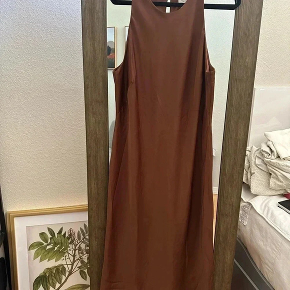 A New Day Women's High Neck Slip Dress NWOT - Picture 3 of 4